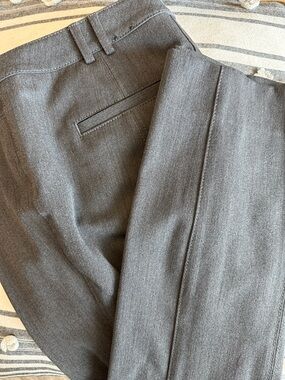 White House Black Market Charcoal Gray Tailored Pants